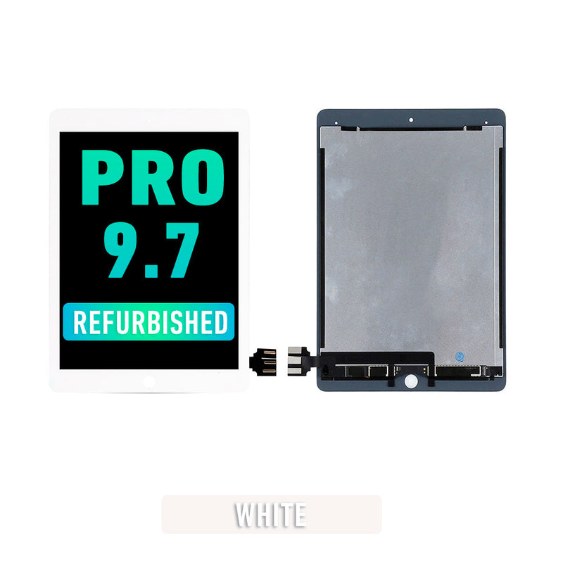 iPad Pro 9.7 LCD Screen Assembly Replacement With Digitizer (Refurbished Premium) (White)