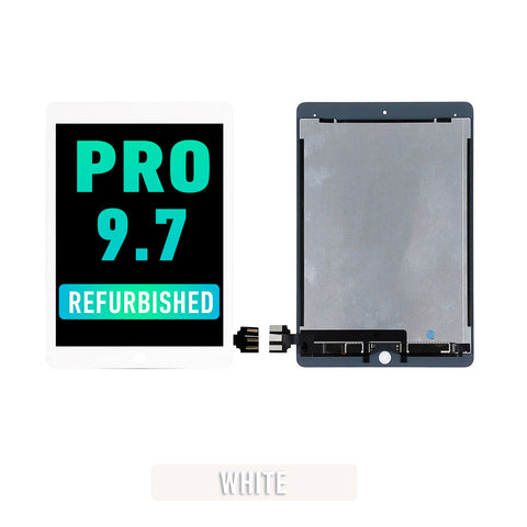 iPad Pro 9.7 LCD Screen Assembly Replacement With Digitizer (Refurbished Premium) (White)