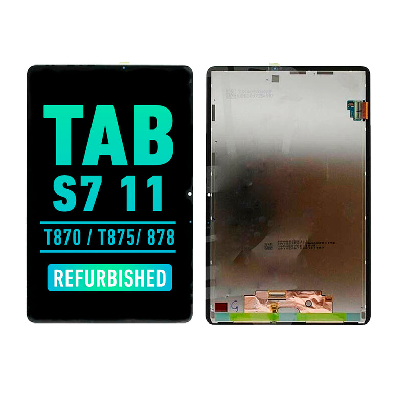 Samsung Galaxy Tab S7 11 8.4 (T870/ T875/ T878 / T878B) LCD Screen Assembly Replacement With Digitizer (Black)