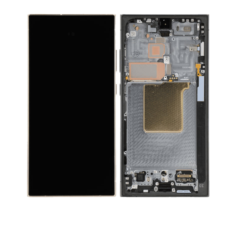 Samsung Galaxy S24 Ultra 5G OLED Screen Assembly Replacement With Frame (OLED PLUS) (Titanium Black)