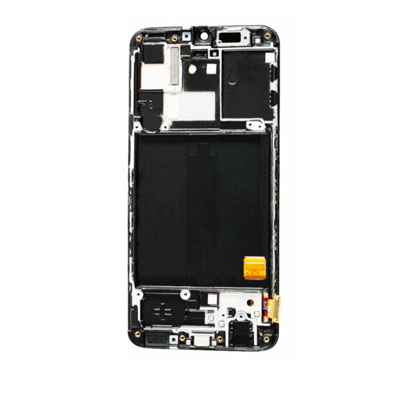 Samsung Galaxy A41 (A415F / 2020) LCD Screen Assembly Replacement With Frame (Refurbished) (Black)