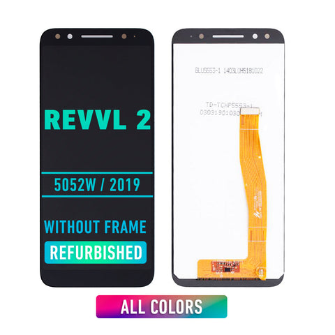 T-Mobile Revvl 2 (5052) - OLED Screen Assembly Replacement Without frame (Refurbished) (All Colors)