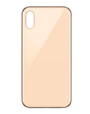iPhone XS Bigger Camera Hole Back Cover Glass (No Logo) (All Colors)