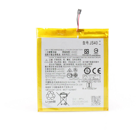 Motorola Moto Z3 Play (XT1929) / Moto Z3 (XT19291-7) Battery Replacement High Capacity (JS40)