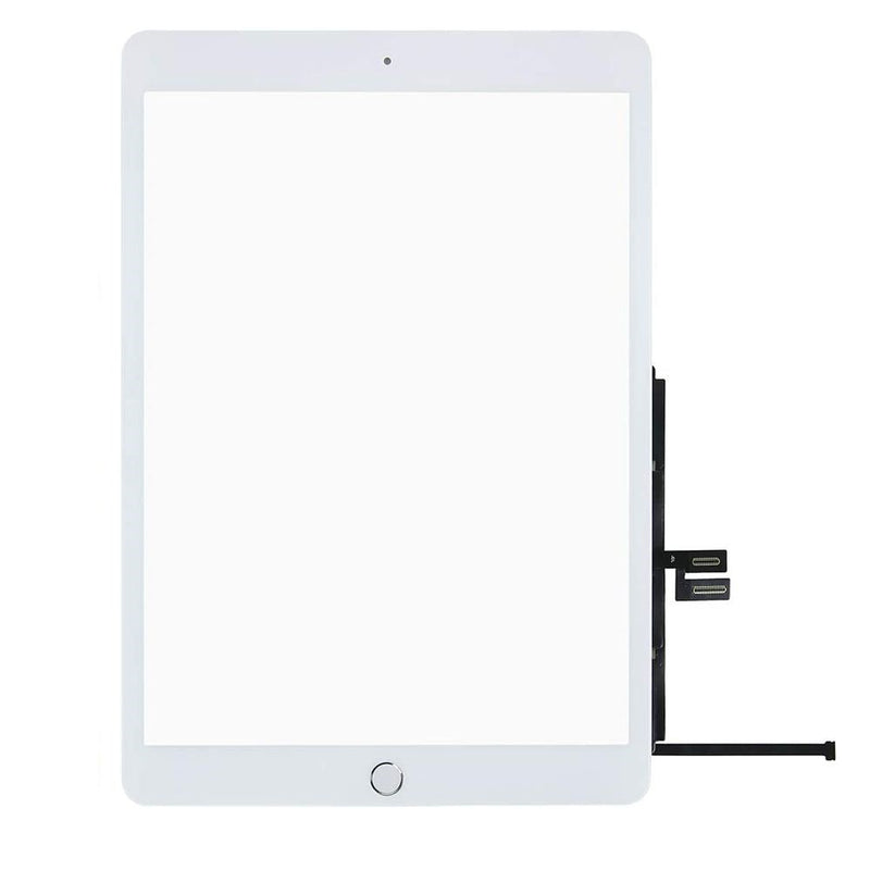 iPad 7 (10.2 / 2019) / iPad 8 (10.2 / 2020) / iPad 9 (10.2 / 2021) Digitizer Replacement (Home Button Pre-Installed) (Aftermarket Plus) (White)